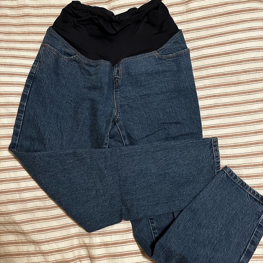 Blue Maternity Jeans